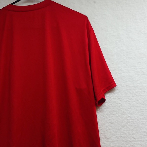 St. Louis Cardinals T-Shirt Moisture Management Adult 2XL Red August Sportswear‎ - Picture 10 of 11